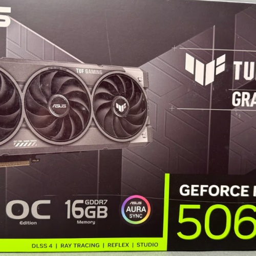 ASUS TUF Gaming GeForce RTX 5060 Ti 16GB GDDR7 OC Edition Nvidia GPU1444
